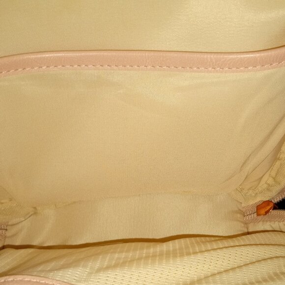 Pink Quilted Itzy Ritzy Crossbody Diaper Bag with Rose Gold Hardware - Picture 7 of 13